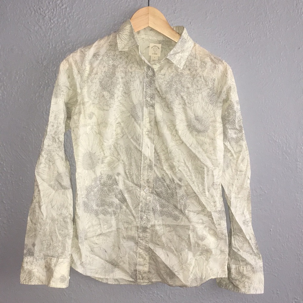 J.Crew Liberty Print Woven Shirt